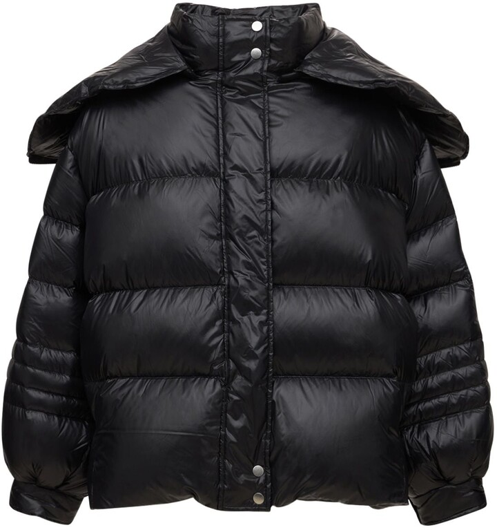 THE FRANKIE SHOP Val Boxy Recycled Down Jacket - ShopStyle