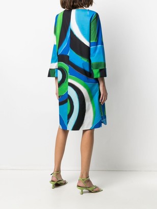 Gianluca Capannolo Abstract-Print Shift Dress