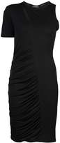 Yigal Azrouel ruched one-sleeve dress 