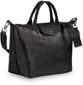 Thumbnail for your product : Longchamp Small Le Pliage Cuir Handbag with Strap