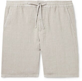 Thumbnail for your product : NN07 Seb Linen Drawstring Shorts