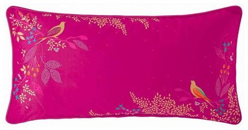 Sara Miller Cerise Birds Cushion ShopStyle