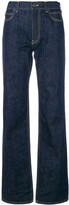 Thumbnail for your product : Calvin Klein High Waisted Flared Jeans