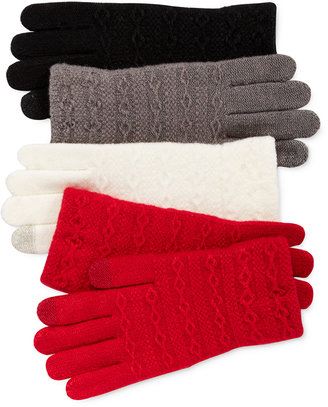 Steve Madden Cable Knit Touch Gloves