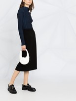 Thumbnail for your product : Comme des Garcons Velvet Straight Skirt