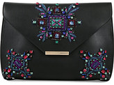 Thumbnail for your product : Emilio Pucci Stone embellished envelope clutch