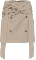 Thumbnail for your product : Rokh Cotton-gabardine miniskirt