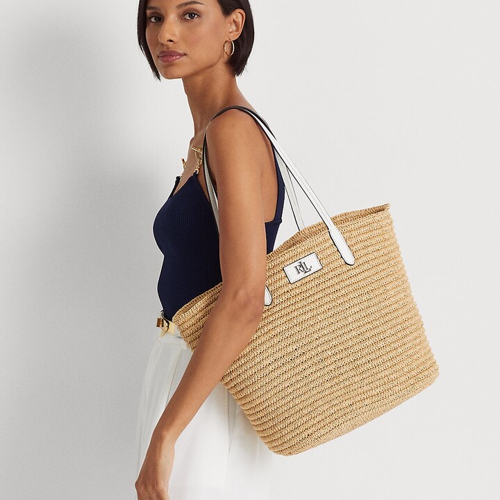 Ralph Lauren Women's White Tote Bags | ShopStyle