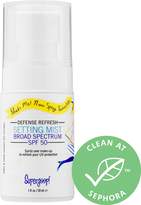 Thumbnail for your product : Supergoop! Defense Refresh Setting Mist Broad Spectrum SPF 50