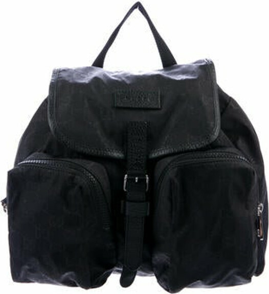 Gucci GG Nylon Backpack Black ShopStyle
