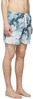 Thumbnail for your product : Bather Blue Ice Dye Swim Shorts