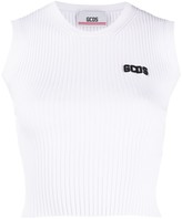 Thumbnail for your product : GCDS Ribbed Logo Tank Top