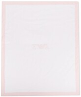 Thumbnail for your product : Emporio Armani Kids Embroidered Logo Blanket