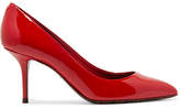 Dolce & Gabbana - Bellucci Patent-leather Pumps - Red