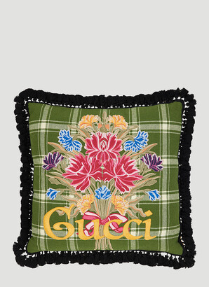 Gucci Roses Pillow - Multi — Benton Art & Design