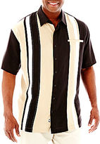 Thumbnail for your product : Nat Nast Short-Sleeve Drop-In Silk-Tencel Shirt-Big & Tall