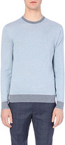 Thumbnail for your product : Paul Smith Crew-neck ribbed cotton jumper - for Men