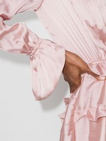 Thumbnail for your product : Off-White Ruffled Draped Mini Dress