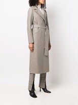 Thumbnail for your product : Harris Wharf London Long Felted Wool Coat