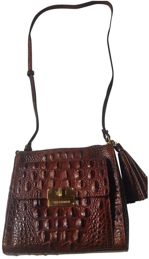 brahmin burgundy handbag