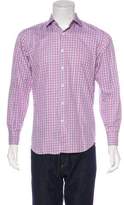Thumbnail for your product : Canali Plaid Button-Up Shirt