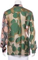 Thumbnail for your product : Etro Sheer Jacquard Blouse