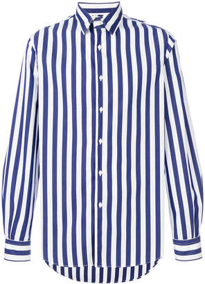 Aspesi wide striped shirt