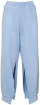 Thumbnail for your product : MM6 MAISON MARGIELA Unbrushed cotton jersey sweatpants