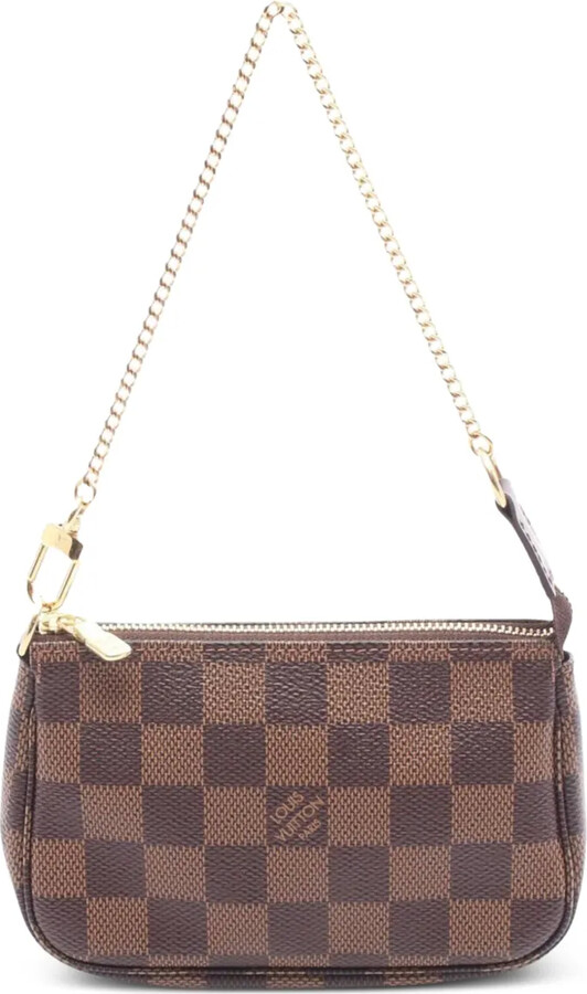 Louis Vuitton Pre-Owned 2022 Damier Ebene Mini Pochette Accessoires handbag