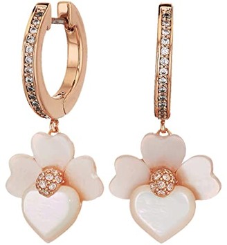 kate spade gold drop earrings