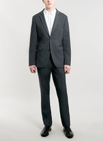 Thumbnail for your product : Topman Grey Slim Fit Suit Jacket