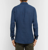 Thumbnail for your product : Incotex Slim-Fit Linen Shirt