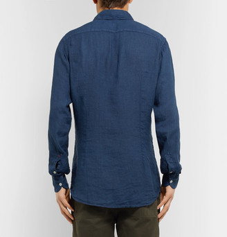 Incotex Slim-Fit Linen Shirt
