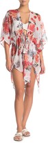 Thumbnail for your product : Rachel Roy Floral Print Tassel Tie Cover-Up