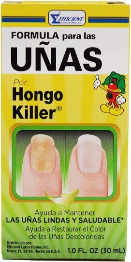 Efficient Laboratories Inc. HongoKillerNailFormulaAntifungalTreatmentforToenails&Fingernails,1oz