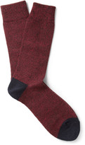 Thumbnail for your product : Paul Smith Knitted Wool-Blend Socks