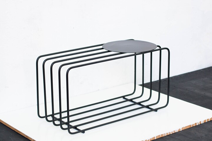 Mid-Century Entryway Shoe Rack, Black Metal Bench, Stand, Stand For Shoes, High Quality Rack
