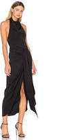 Thumbnail for your product : Shona Joy Voltaire Backless Draped Midi Dress