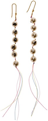 Marni Pearl Beaded Drop Earrings