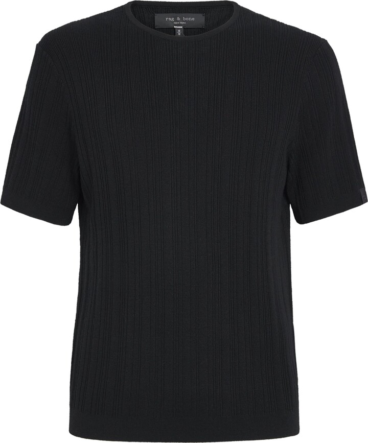 Rag & Bone Wool-Cashmere Crawford T-Shirt