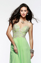 Thumbnail for your product : Faviana S7325 Long Strapless Prom Gown