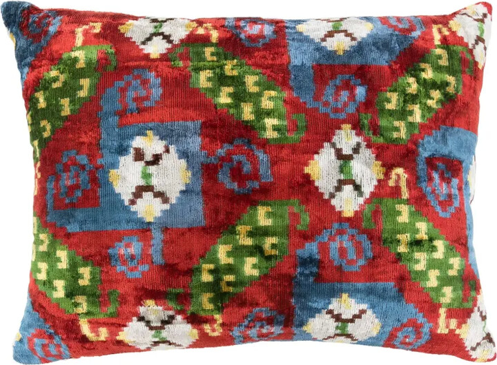 LES OTTOMANS Silk Velvet Cushion (50cm X 40cm)