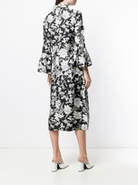 Thumbnail for your product : La DoubleJ Floral Print Flared Dress
