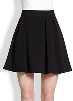 Thumbnail for your product : By Malene Birger Polina Pleated Crepe Skirt