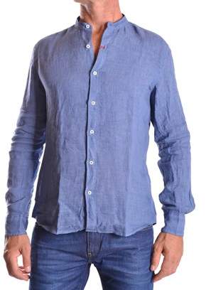Altea Men's Blue Linen Shirt.