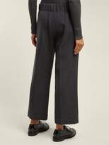 Thumbnail for your product : Raey Elasticated-back Wool Trousers - Womens - Grey
