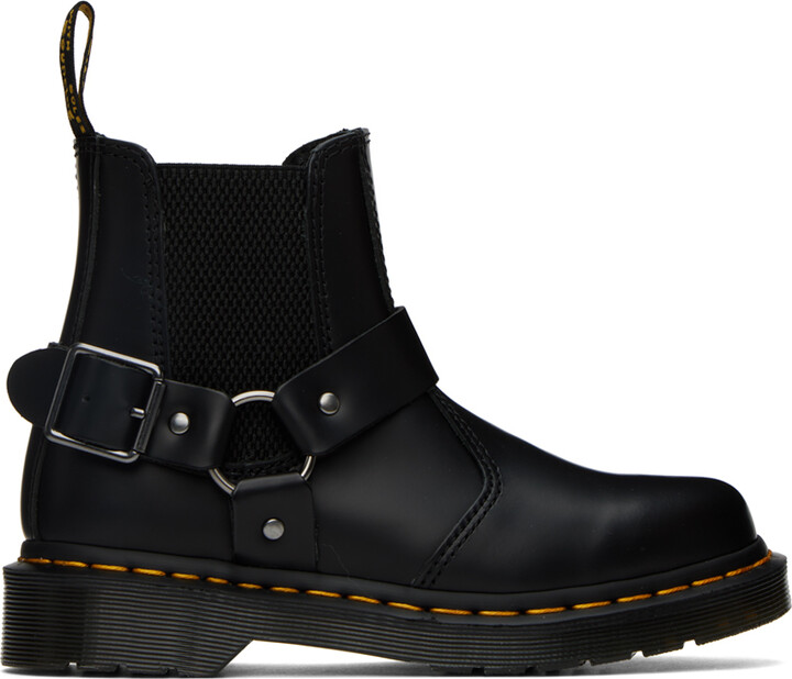 Dr. Martens Black Wincox Chelsea Boots - ShopStyle