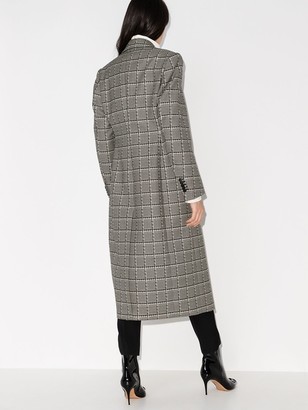 Wardrobe NYC x Browns 50 double-breasted checked coat