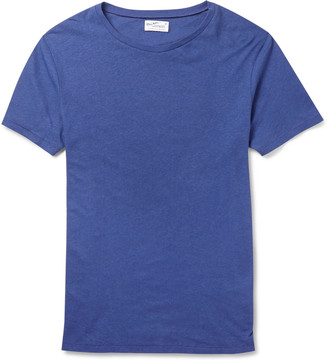 Gant Slubbed Cotton and Linen-Blend Jersey T-Shirt