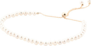 TJMAXX 14Kt Gold Pearl Bolo Bracelet